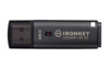 Kingston Technology IronKey Locker+ 50 G2 64GB 3.2 Gen 1 USB stick Sort
