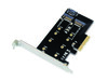 CONCEPTRONIC PCI Express Card 2-in-1 M.2 SSD PCIe Adapter