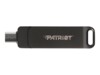 Patriot Supersonic Rage R550 32GB USB 3.2 Gen 1 / USB-C USB stick Sort