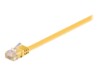 goobay CAT 6 Ikke afskærmet parsnoet (UTP) 1.5m Patchkabel Yellow