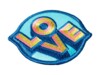MAGMOJI Badge Love Blue Logo badge Flerfarvet