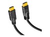 LogiLink Active HDMI High Speed Cable HDMI-kabel med Ethernet 20m Sort