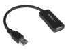 StarTech.com USB 3.0 to VGA Display Adapter 1920x1200, On-Board Driver Installation, Video Converter with External Graphics Card - Windows (USB32VGAV) USB / VGA adapter 19.5m Sort