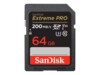 SanDisk Extreme Pro SDXC UHS-I Memory Card 64GB 200MB/s