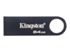 Kingston DataTraveler SE9 G3 64GB USB 3.2 Gen 1 USB stick Grå