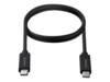 Vision Professional USB Type-C kabel 1m Sort