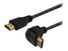 SAVIO CL-04 HDMI-kabel med Ethernet 1.5m Sort