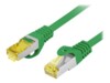 Lanberg CAT 6a S/FTP 1.5m Patchkabel Green RAL6024