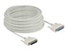 Delock Serielt kabel 20m Beige