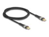 Delock USB Type-C kabel 1m Sort