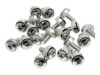 StarTech.com M6 x 12mm - Screws - 100 Pack - M6 Mounting Screws for Server Rack & Cabinet (CABSCREWSM62) Skruesæt Sølv