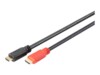 DIGITUS HDMI-kabel med Ethernet 10m Sort