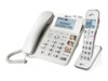 Geemarc Amplidect Combi 595 Telefon med ledning Ingen nummervisning Hvid