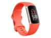 Fitbit Charge 6 Guld Orange Aktivitetssporer