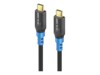 PureLink FlexInstall Series USB4 Gen2x2 USB Type-C kabel Sort