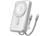 Powerbank Dudao K29 10000mAh PD 20W z MagSafe z metalowa obudowa, podstawka i wbudowanymi kablami USB-C/Lightning