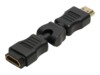 LogiLink HDMI højrevinklet adapter HDMI Sort