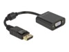 Delock Videoadapter 15cm Sort