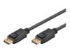 DisplayPort™ Cable 2.1, 54 Gbit/s, 5 m, black