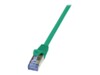 LogiLink PrimeLine CAT 6a SFTP, PiMF 50cm Patchkabel Grøn