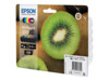 Epson 202XL Multipack Sort Gul Cyan Magenta Foto-sort