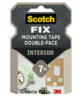 Scotch Fix Inter. Doppels. Klebeband 19mmx1,5m weiß