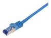 LogiLink Professional CAT 6a S/FTP 3m Patchkabel Blå