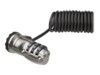 StarTech.com Laptop Combination Cable Lock - Self-Coiling Cable - 3-Digit Sikkerhedskabelslås