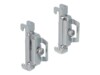 DeLOCK DIN rail clamp Grå