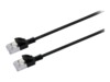 Prokord Slim CAT 6a U/FTP 5m Netværkskabel Sort