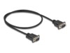 DeLOCK Serielt kabel Sort 50cm