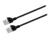 Prokord Slim CAT 6a U/FTP 1m Netværkskabel Sort