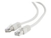 Cablexpert CAT 5e Kabel med folie og kobberfletning (FTP) 25cm Patchkabel Grey
