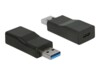 Delock USB-adapter Sort