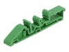 DeLOCK DIN rail clip Grøn
