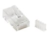 StarTech.com Cat 6 RJ45 Modular Plug for Solid Wire - 50 Pack (CRJ45C6SOL50) CAT 6 Netværk-konnektor Klar