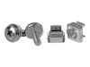 StarTech.com M5 Mounting Screws and Cage Nuts for Server Rack Cabinet - Pack of 50 Server Rack Screws (CABSCREWM5) Skruer og møtrikker for rack