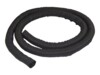StarTech.com 6.5' (2m) Cable Management Sleeve, Flexible Coiled Cable Wrap, 1.0-1.5' dia. Expandable Sleeve, Polyester Cord Manager/Protector/Concealer, Black Trimmable Cable Organizer - Flame Resistant UL94-V0 2m Sort