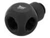 CORSAIR Hydro X Series XF Rotary Y-Splitter Kølevæske system tilpasning 1-pack Sort