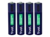 Trust AAA type Batterier til generelt brug (genopladelige) 500mAh 4