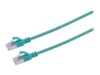 Prokord Slim CAT 6a U/FTP 50cm Netværkskabel Grøn