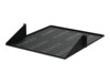StarTech.com 2 Post Server Rack Shelf - Vented - Center Mount - Black - Supports up to 75 lb. - 2 post Network Rack Shelf (CABSHF2POSTV2) Rackhylde Sort