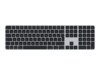 Apple Magic Keyboard with Touch ID and Numeric Keypad Tastatur Trådløs Internationalt engelsk