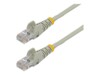 StarTech.com 0.5m Gray Cat5e / Cat 5 Snagless Ethernet Patch Cable 0.5 m CAT 5e Ikke afskærmet parsnoet (UTP) 50cm Patchkabel Grey