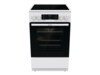 Gorenje Advanced GECS5C70WA Komfur Fritstående Keramisk kogeplade Hvid