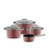 WMF Fusiontec Mineral Pro Rose Quartz Topfset 4-tlg.