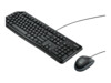 Logitech Desktop MK120 Sæt med mus og tastatur Kablet Fransk
