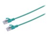 Prokord Slim CAT 6a U/FTP 2.5m Netværkskabel Grøn