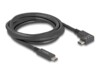 Delock USB Type-C kabel 2m Sort