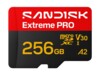 SanDisk Extreme PRO microSD UHS-I MicroSDHC 256GB 250MB/s